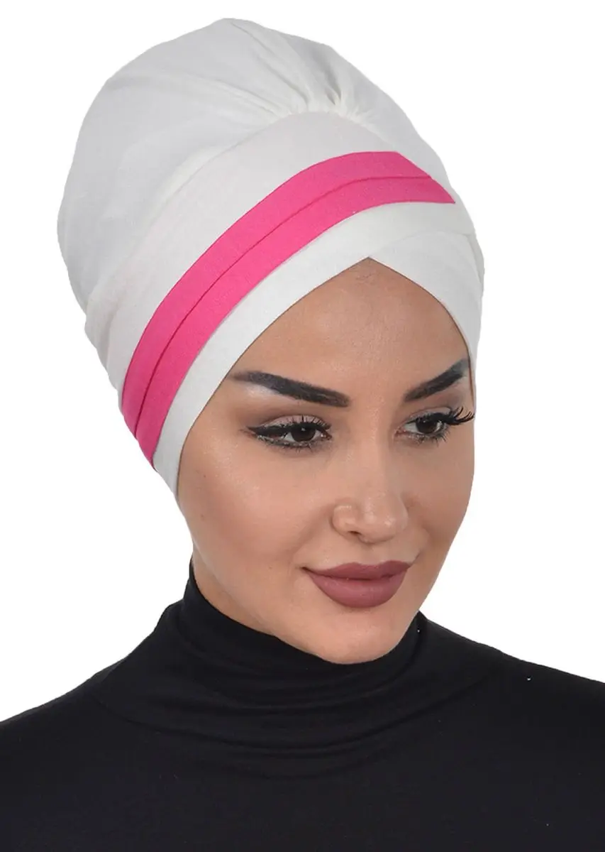 Doppel farbige gekämmte Knochen creme