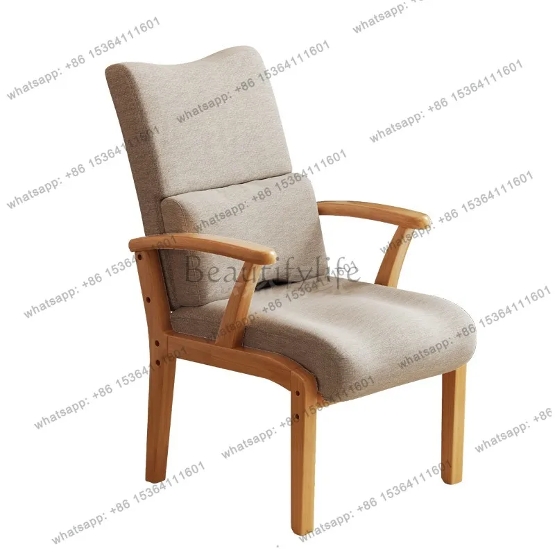 Lazy Ergonomic Living Room Chairs Balcony Relax Wooden Reading Living Room Chairs Makeup Individual Fauteuil Salon Furniture