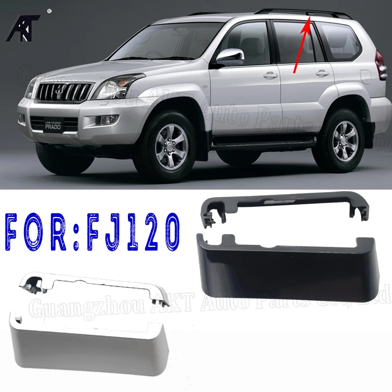 

Подходит для Toyota Land Cruiser Prado 120 Fj1120, средний багажник на крышу, защитная крышка багажника на крышу, направляющая крышка