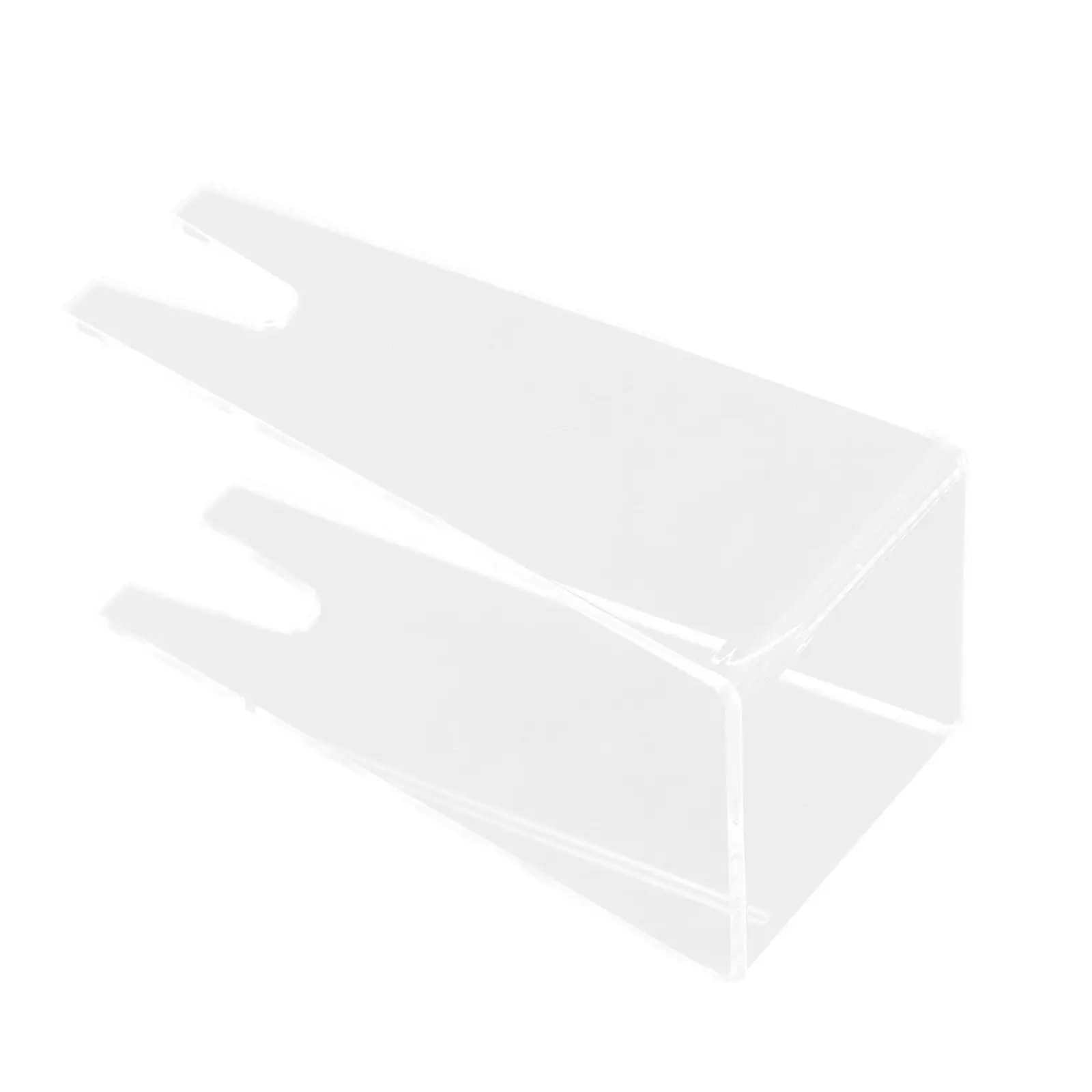 

Elegant Minimalist Table Tennis Racket Display Stand Transparent Acrylic Paddle Holder Rack for Game Area Countertop Organizer