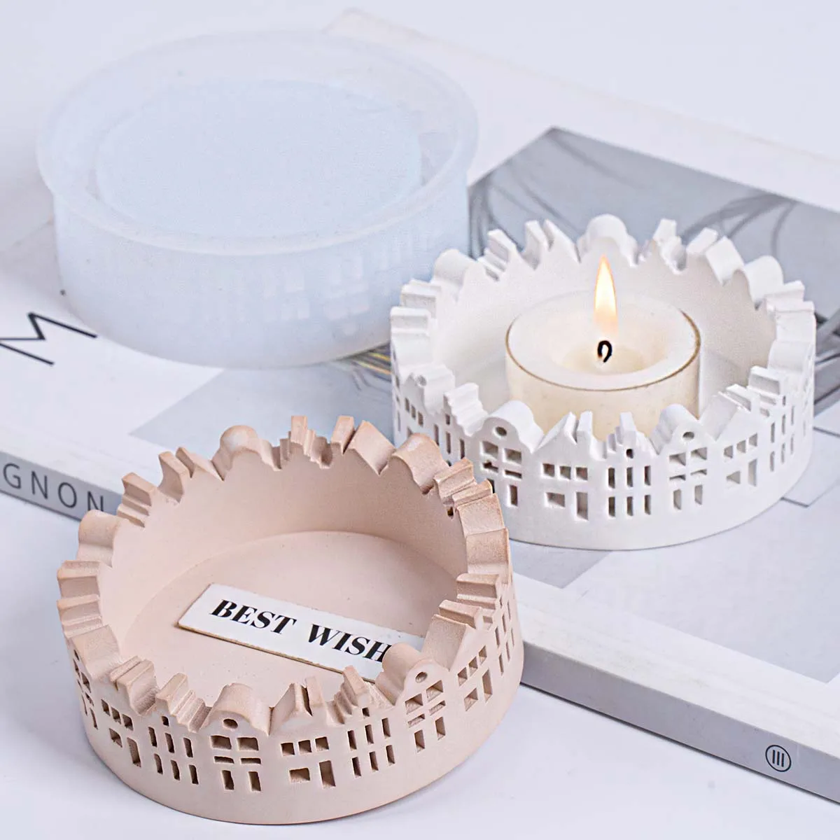 Diy Concrete Candle…