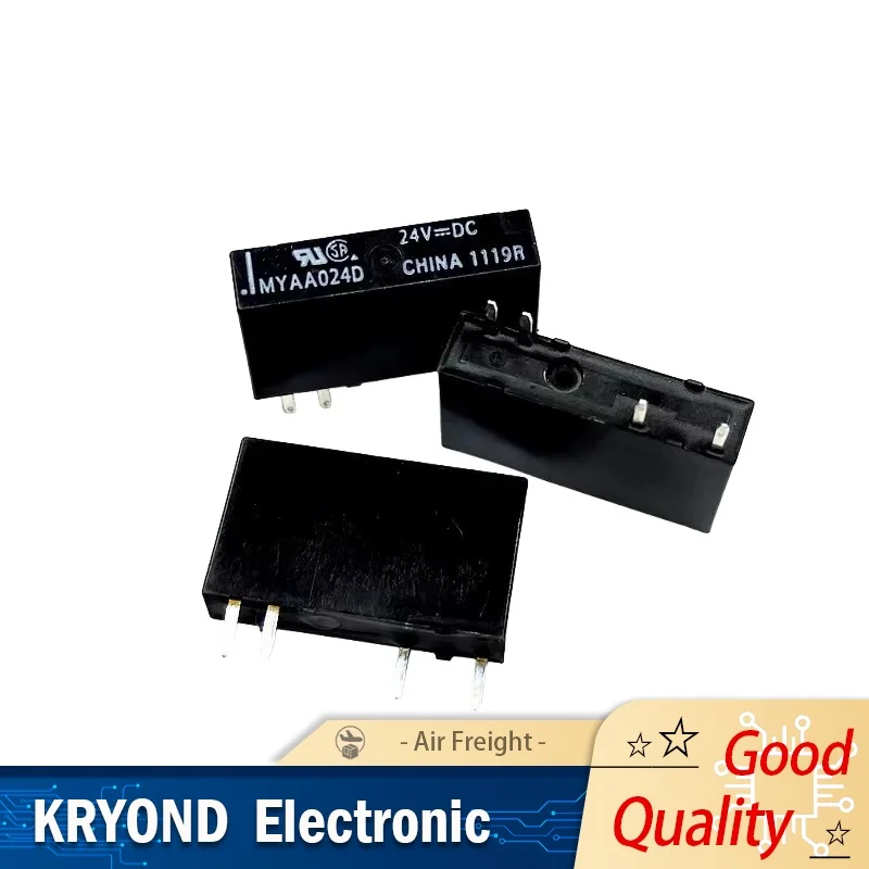 5 PZ 10 PZ 20 PZ Relè MYAA024D 24 V CC 5 A 4 Pin