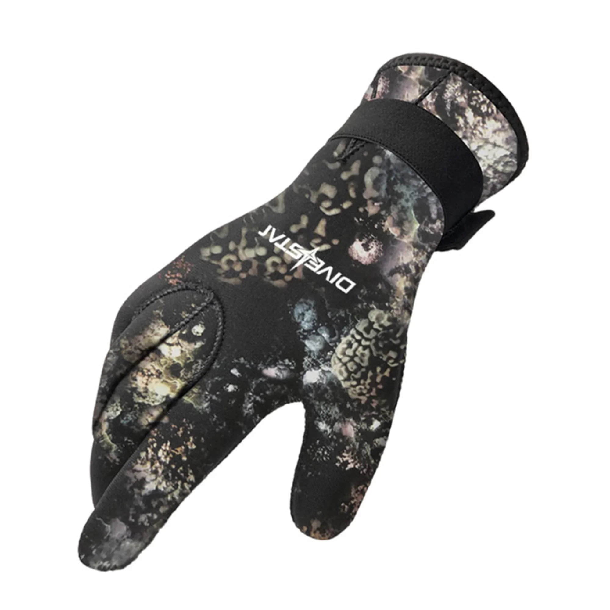 3mm 5mm neoprene camouflage open cell inner waterproof non-slip wear-resistant diving swimming socks