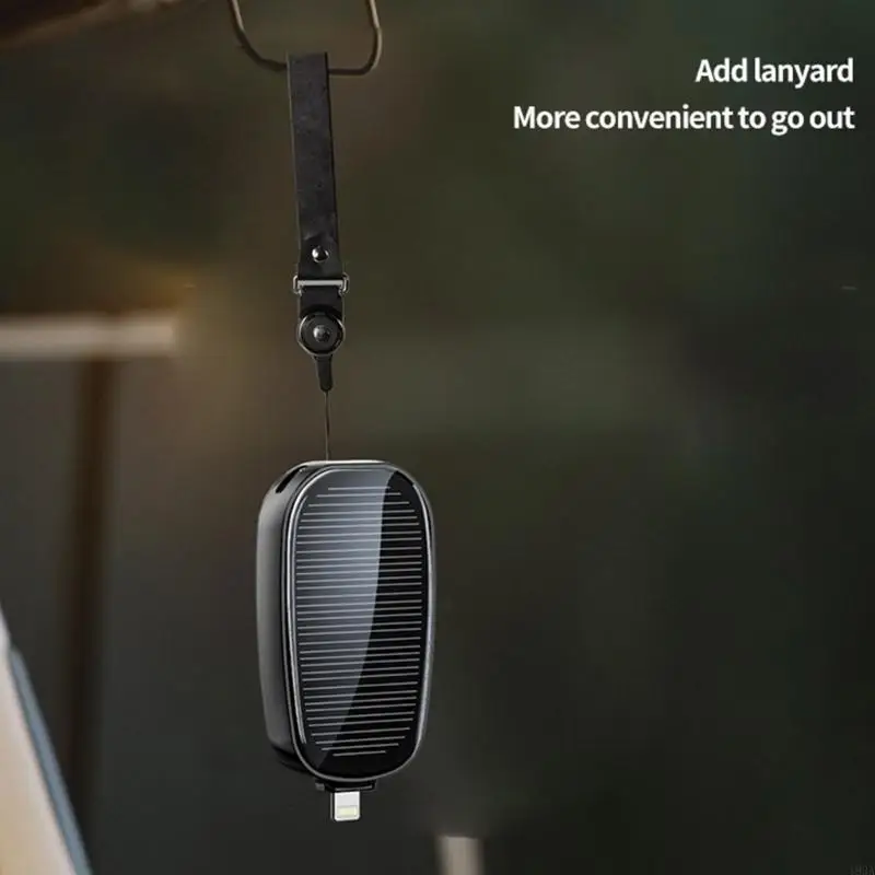 193a-屋外ソーラー充電アダプター、ワイヤレス高速充電とデジタル電源インジケーターを備え、旅行、日常用