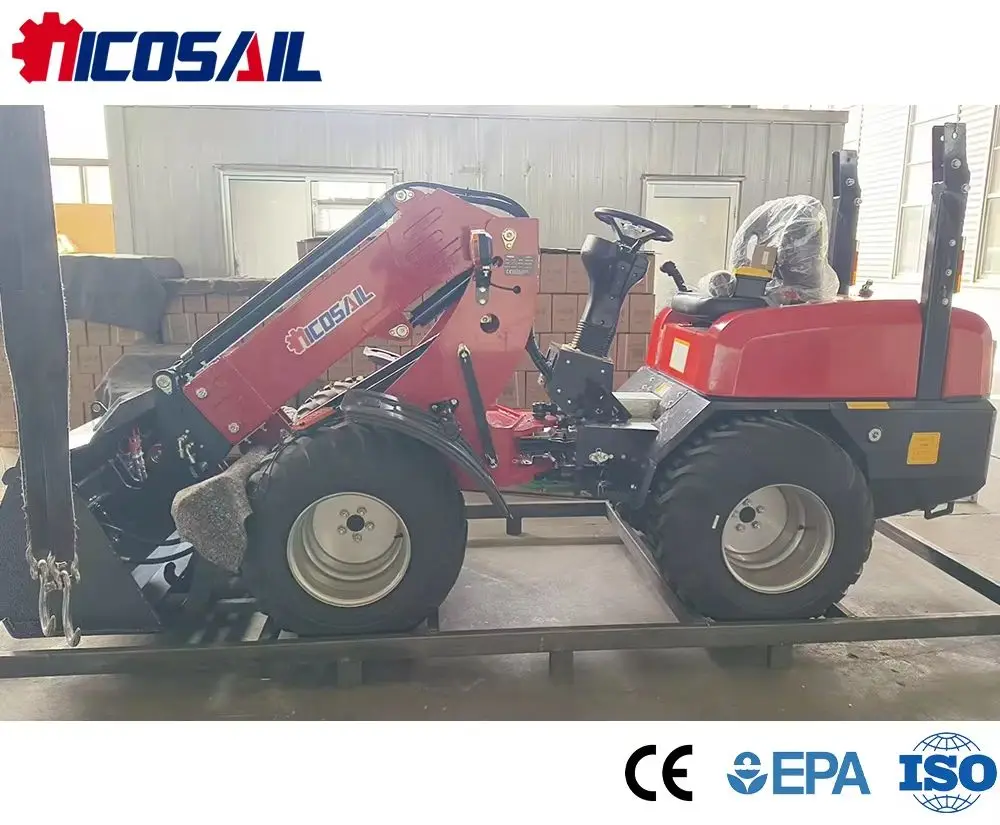 KZL918 Telescopic Loader CE Certified Euro 5 Small Telehandler for Farmland Agricultural Horticultural Loading Tasks