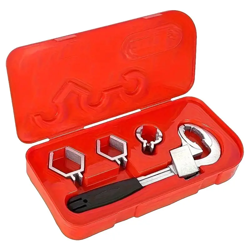 

Универсальный регулируемый ключ Mar.Universal для ремонта смесителей и раковин, инструмент для обслуживания ванных комнат и работы с трубами.