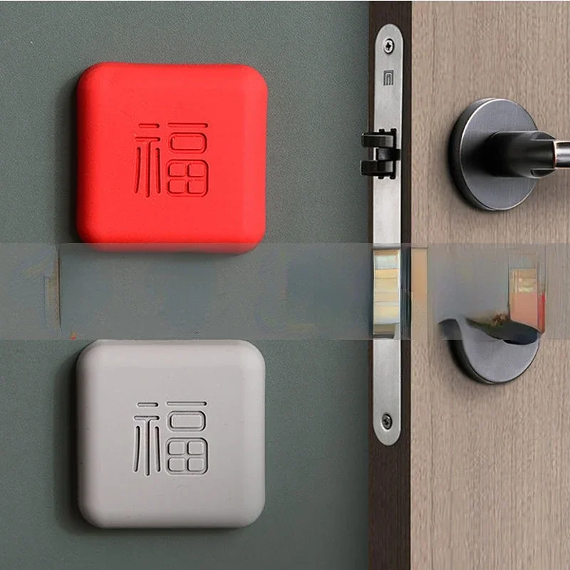 

Fuzi door handle silicone anti-collision device, household refrigerator cabinet door anti-collision protection pad