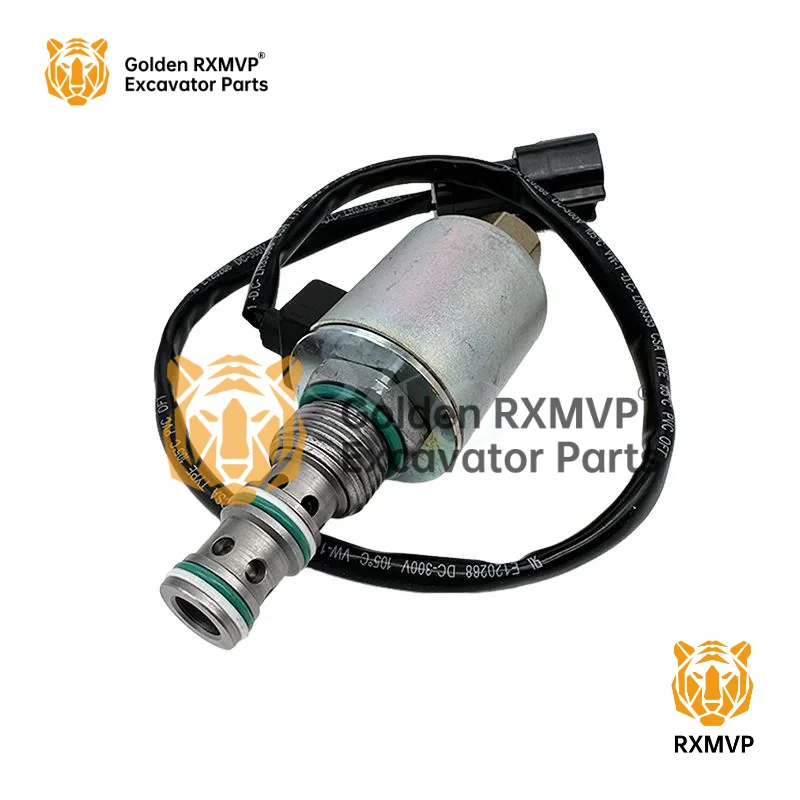 For Komatsu PC200-5/6D95 Rotating Electromagnetic Valve Assembly 20Y-60-11712/11713 Excavator