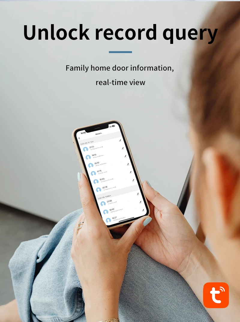 Smartier Digital Smart Door Lock Passcode di sicurezza impermeabile Scheda di impronte digitali Serratura per porta intelligente con bordo stretto in vetro scorrevole