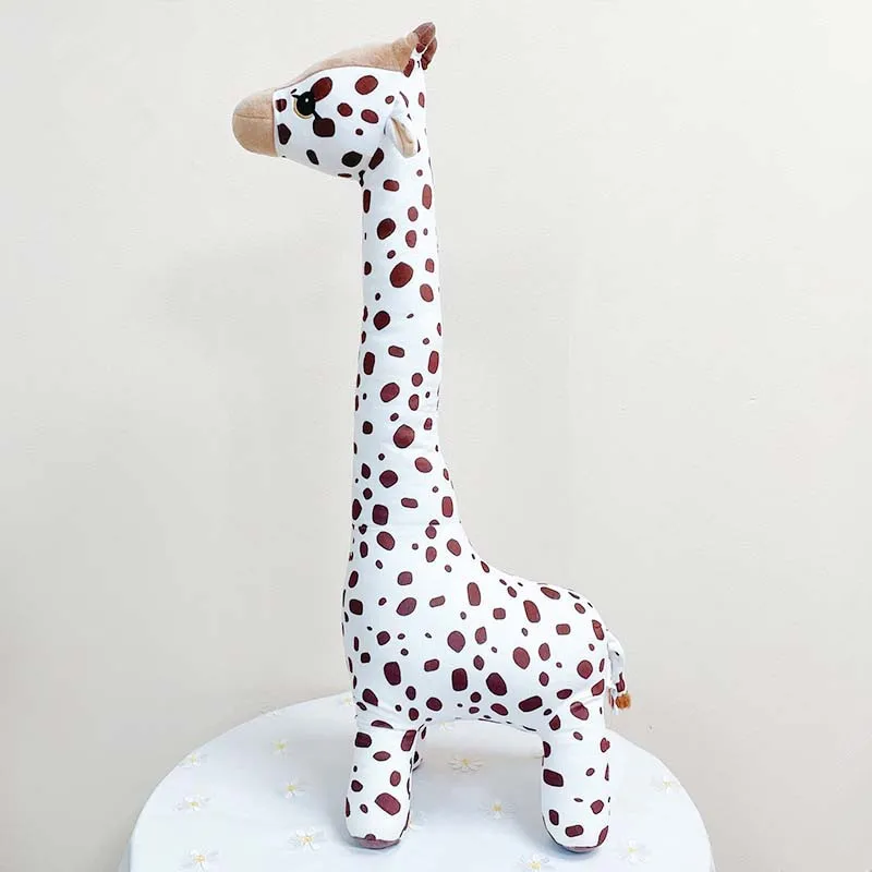 INS Nordic Cartoon Giraffe Children's Plush Toy Doll Can Stand Up Baby Comfort Doll Pillow Baby Pillow Decoration