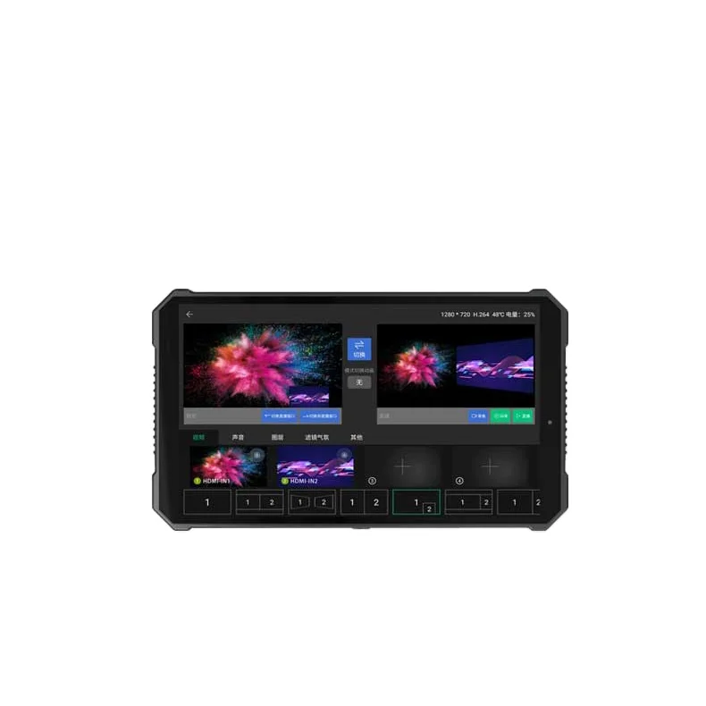 

DIGICAST Switcher 4G 5G Gomix Production & Streaming Integrated Device Live Director