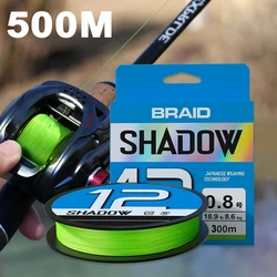 Japan 8/12 Strands Braid Fishing Line Colorful Multifilament PE Fishing Line Super Strong 8 Strands Sea fishing Line 14-80LB