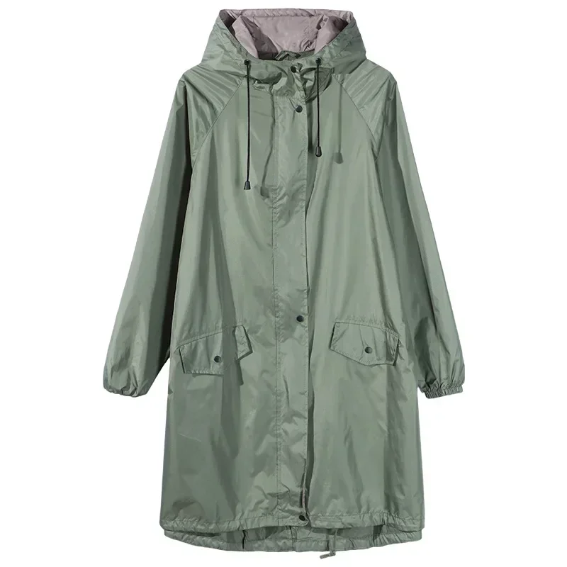 One Size Breathable Women Raincoat Lightweight Rain Coat Poncho Ladies Waterproof Men Raincoats Adults Windproof Cloak