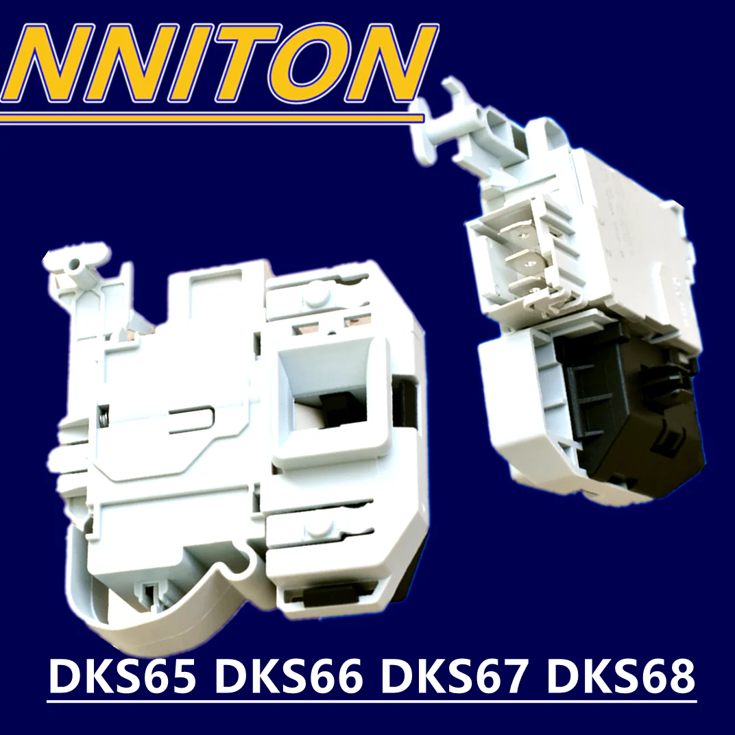 

1pcs new washing machine time delay switch door DKS65 DKS66 DKS67 DKS68 ai600b XQG50-92BT.92 3 plug door lock