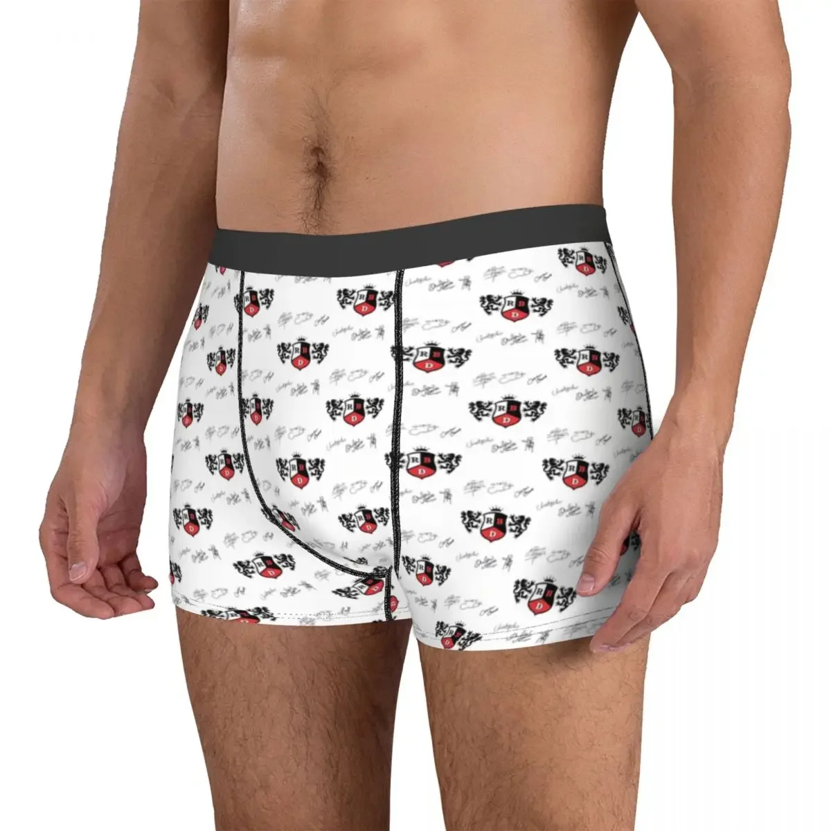 Boxer à motif Rebelde Rbd pour hommes, sous-vêtements doux, culottes sexy mexicaines, caleçons grande taille