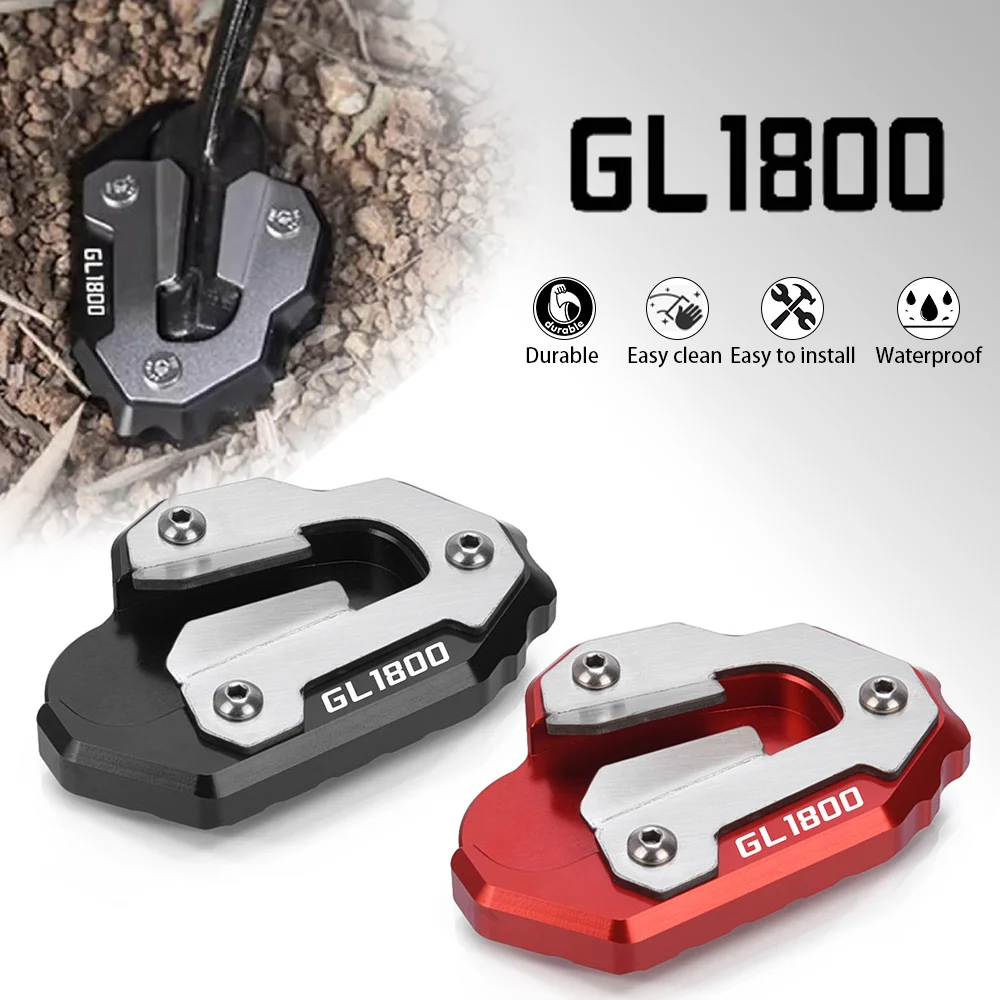 GL 1800 Goldwing GL1800 2020 2021 2022 2023 2024 2025 New Foot Support Extension Plate Side Stand Enlarger Motorcycle For Honda