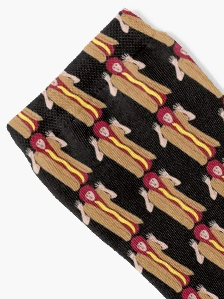 i think you should leave. random hot dog costume Socks essential crazy halloween Socks For Men Women's