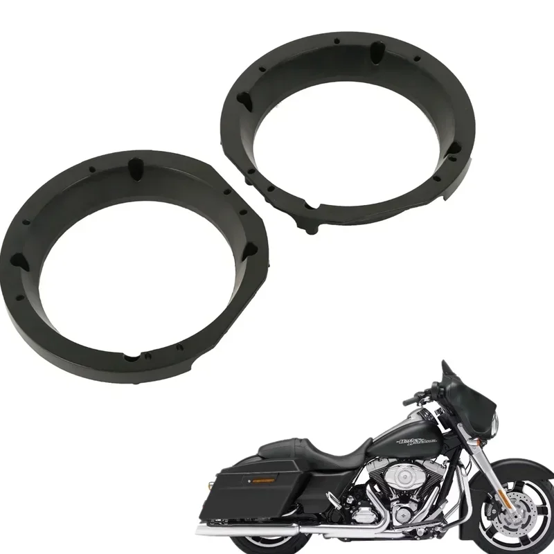 

For Harley Touring Electra Street Glide 1998-2013 Batwing Fairing Motorcycle Universal 5.25 to 6" Speaker Adapter Ring Parts