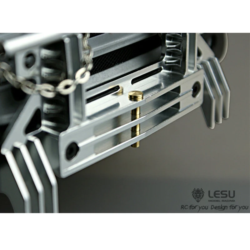 LESU G-6047 1/14 tractor truck R620 front bumper anti-collision fence cattle fence For Tamiya upgrade modification accessories