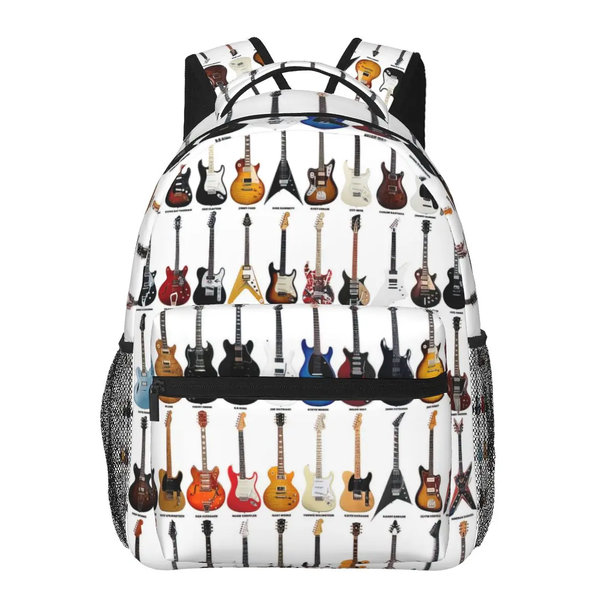 Guitar Legends Backpack for Girls Boys Travel RucksackBackpacks for Teenage school bag