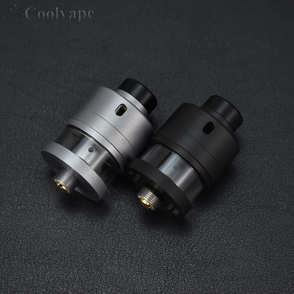 SXK styl Haku Riviera RDTA 22mm pojedyncze cewki rta atomizer 316 SS kroplówka odbudowująca atomizer Squonk z BF PIN Vape RDTA