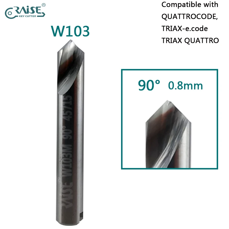 

Фреза RAISE, совместимая с SILCA W103 SILCA QUATTROCODE TRIAX QUATTRO TRIAX E.CODE