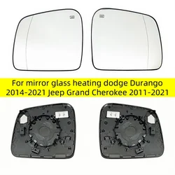 Apply automotive rearview mirror side mirror glass heating Dodge Durango 2014-2021for Jeep Grand Cherokee 2011-2021