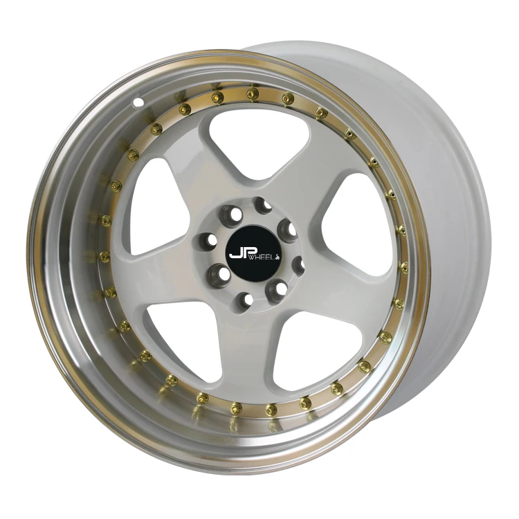 إطارات مزورة مخصصة 4x100 4x114.3 عجلات، 16، 17، 18، 19، 20، 21، 22، 23، 24 بوصة عجلات مصنوعة من خليط معدني