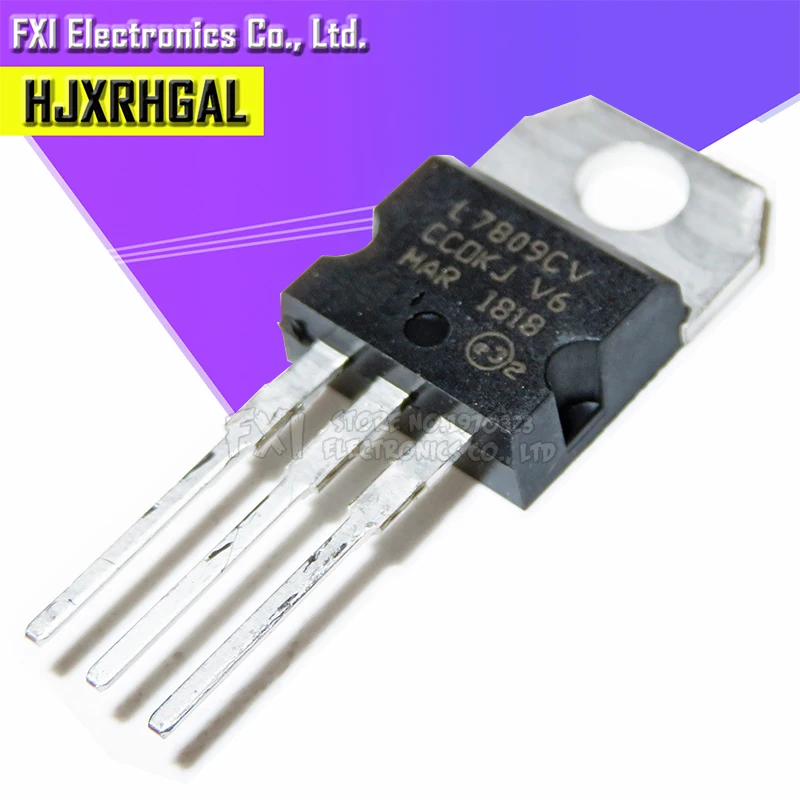 10PCS L7809CV TO220 L7809 TO-220 7809 LM7809 MC7809 stabilivolt voltage-regulator tube New original