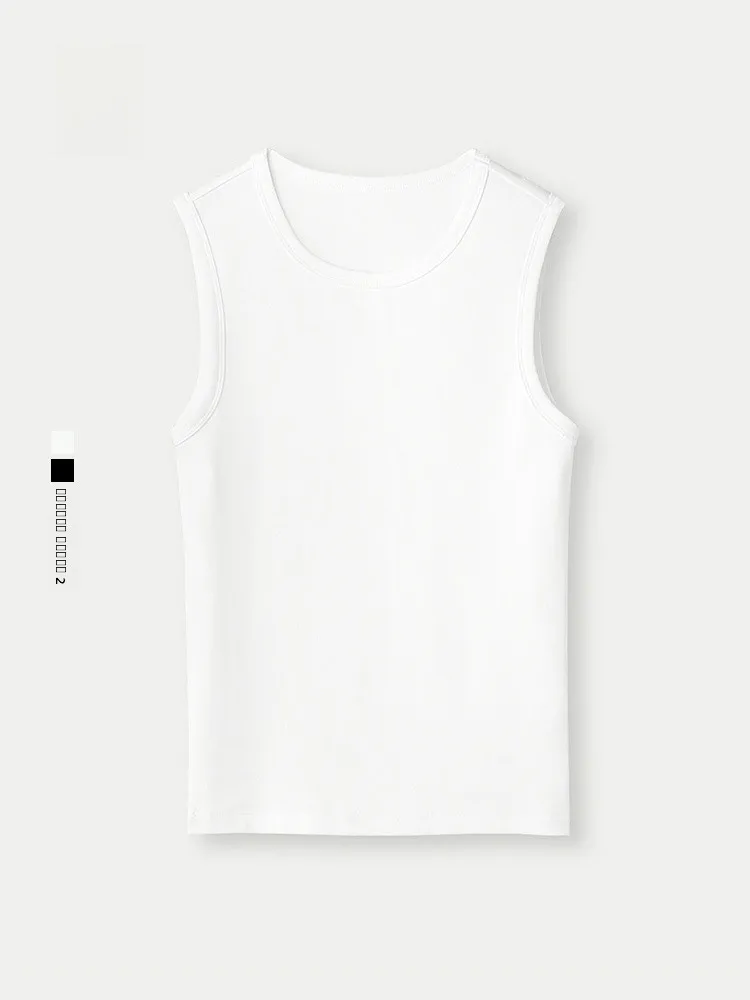 

Новый летний женский облегающий топ-майка HLA из смесового хлопка со спандексом, белый, эластичный, повседневный, для ношения под одеждой