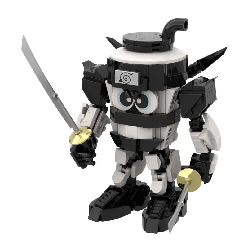 Kit de construction mécanique Ninja mythique 336 pièces, modèle de guerrier légendaire pour adolescents et adultes, cadeau de collection Compatible MOC