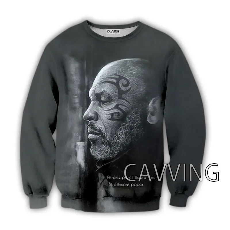 

CAVVING 3D Printed Mike Tyson Crewneck Sweatshirts Harajuku Styles Tops Long Sleeve Sweatshirts for Men/women C02