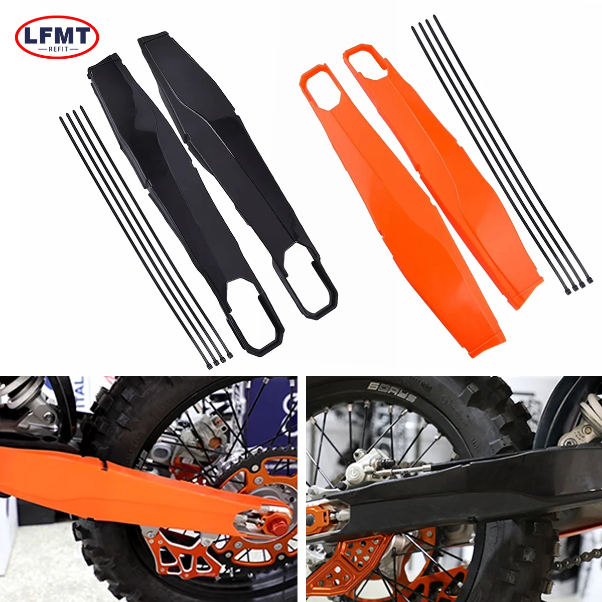 

Motorcycle Swingarm Guard Protector Swing Arm Protection Cover For KTM EXC EXCF EXC-F XCW XCFW 150 250 350 450 500 2012-2023