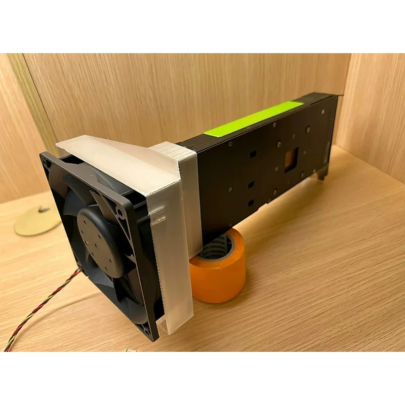 New A+ For NVIDIA For Tesla V100 P100 P40 M40 GPU 12cm Active Cooling Fan Assembly