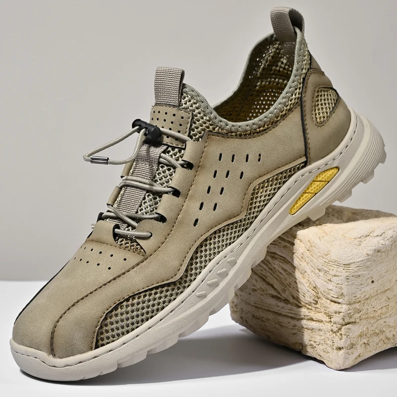 

Летняя мужская повседневная обувь с дышащей сеткой большого размера, мужские лоферы, удобная обувь для вождения, мокасины, мужская обувь на плоской подошве