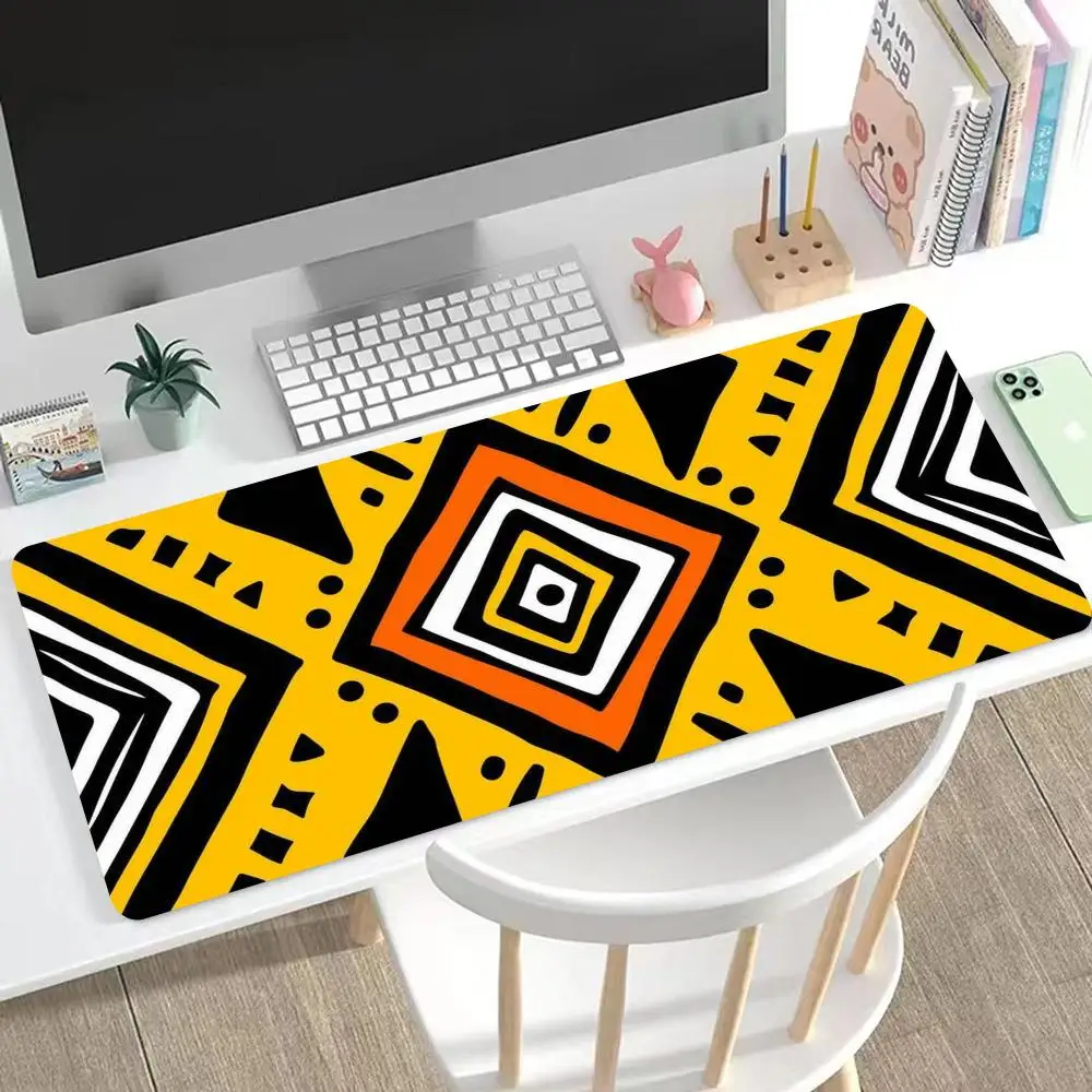 

Rainbow maze seamless pattern Mouse Pad Large Mouse Pad & Computer Game Mouse Mat (35.4x15.7IN/31.5X15.7IN Map)