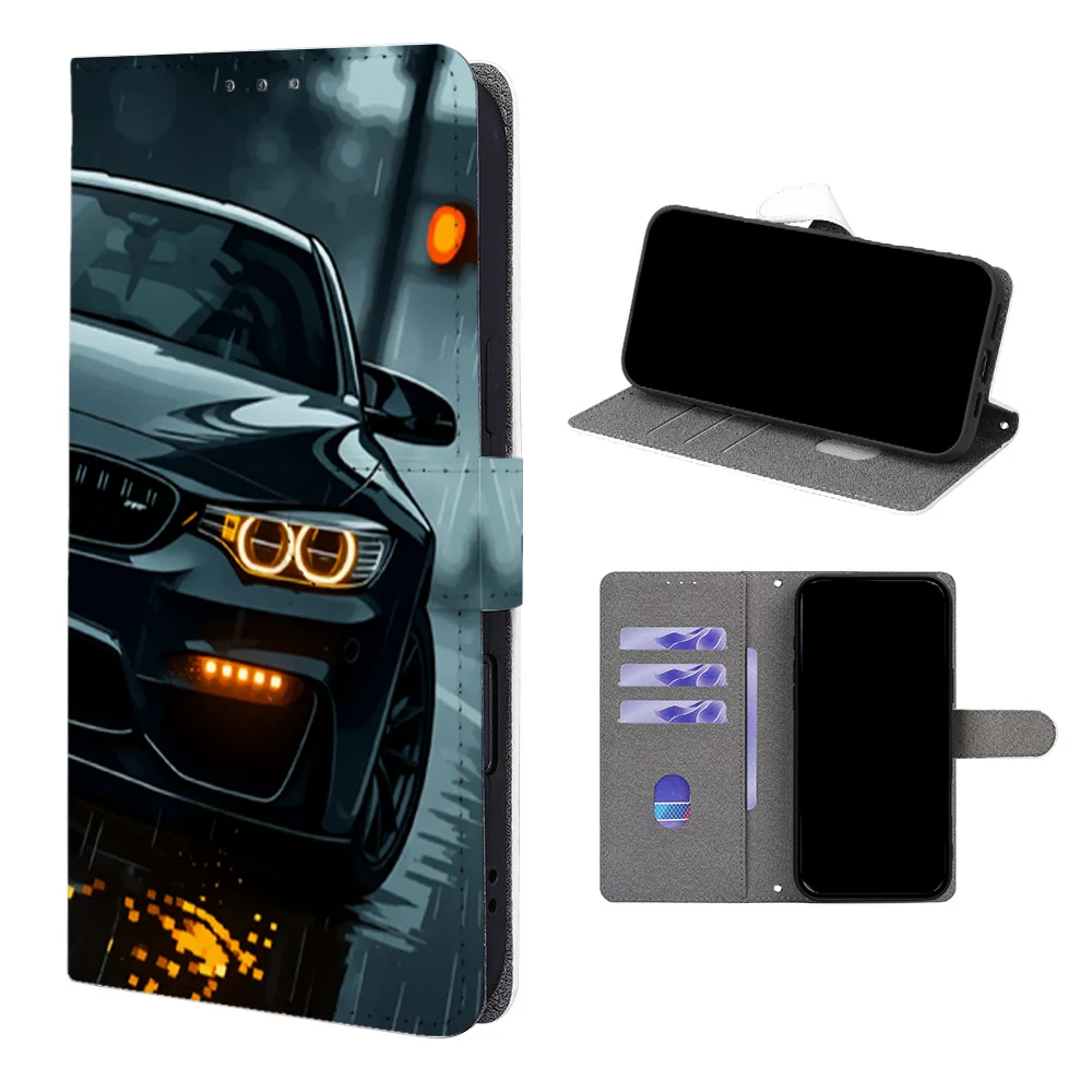 

Magnetic Flip Phone Cover for Redmi K80 K70 K60 Ultra K90 Pro Max/Turbo 5 4/A5 A4 A3 13X 14C 14R with Built-in Wallet Card Slots