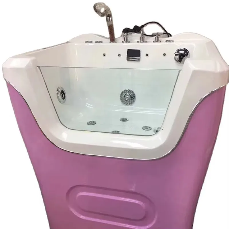 

Acrylic Pet Bubble Tub With Ozone and Milk Bath Bathtub Pet Dog Cat Grooming Bathtub SPA