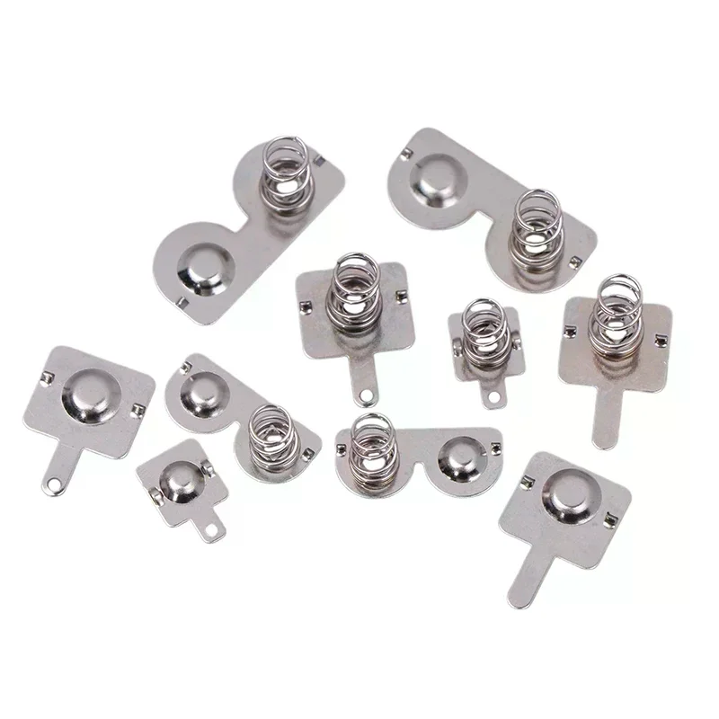 20PCS DIY Spielzeug Fernbedienung Zubehör Frühling Blatt AA/AAA Kontakt Blatt Batterie Box Positive Und Negative Blätter