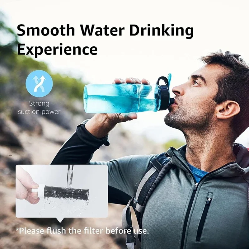 Replacement Parts For Activated Carbons Filter Cartridge, Water Bottle Filter, Water Cup and Sports Bottle Filter