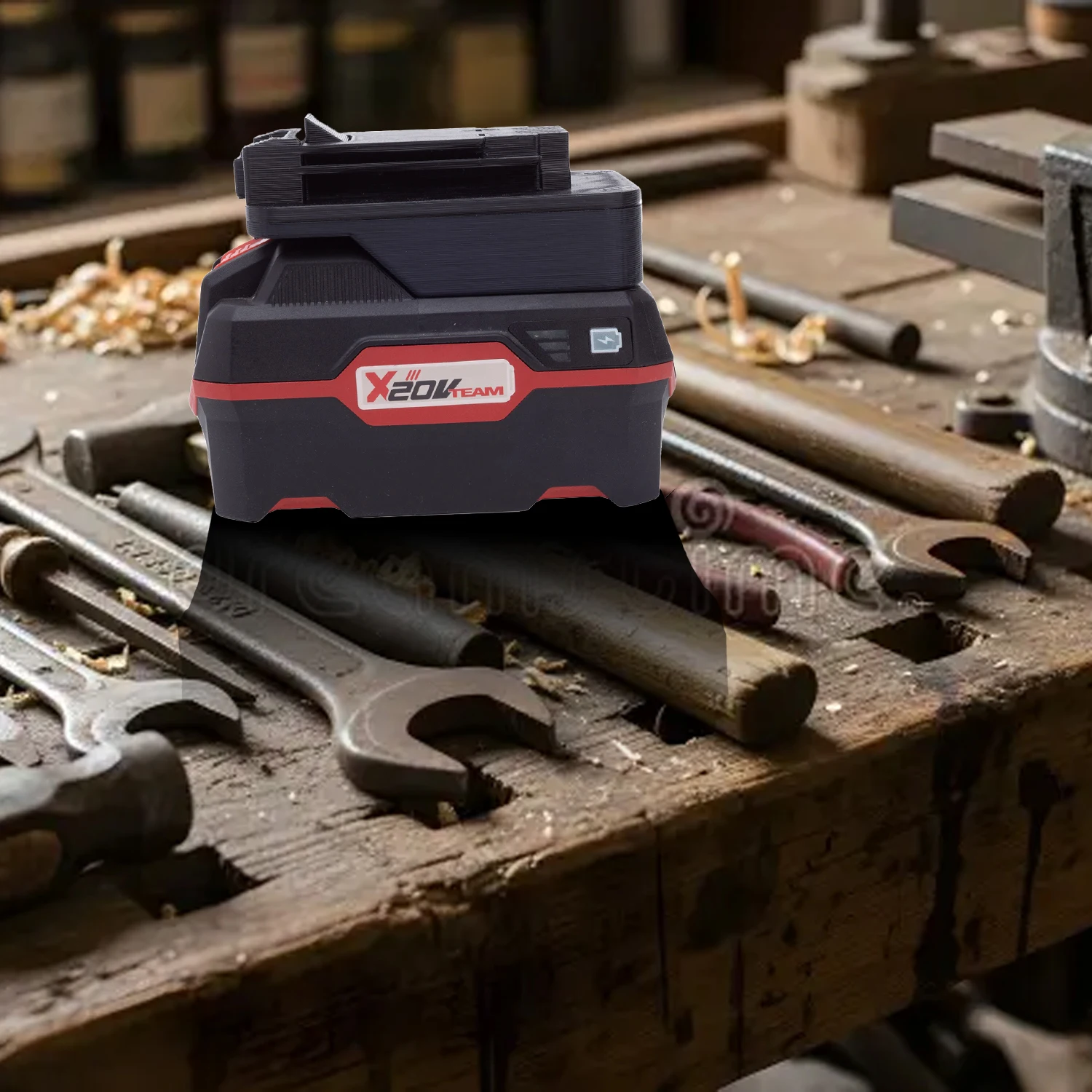 

Адаптер-переходник для аккумулятора Black + Decker, 20 В, литий-ионный инструмент в Lidl Parkside X20V, адаптер-переходник для литий-ионного аккумулятора, аксессуар для инструмента