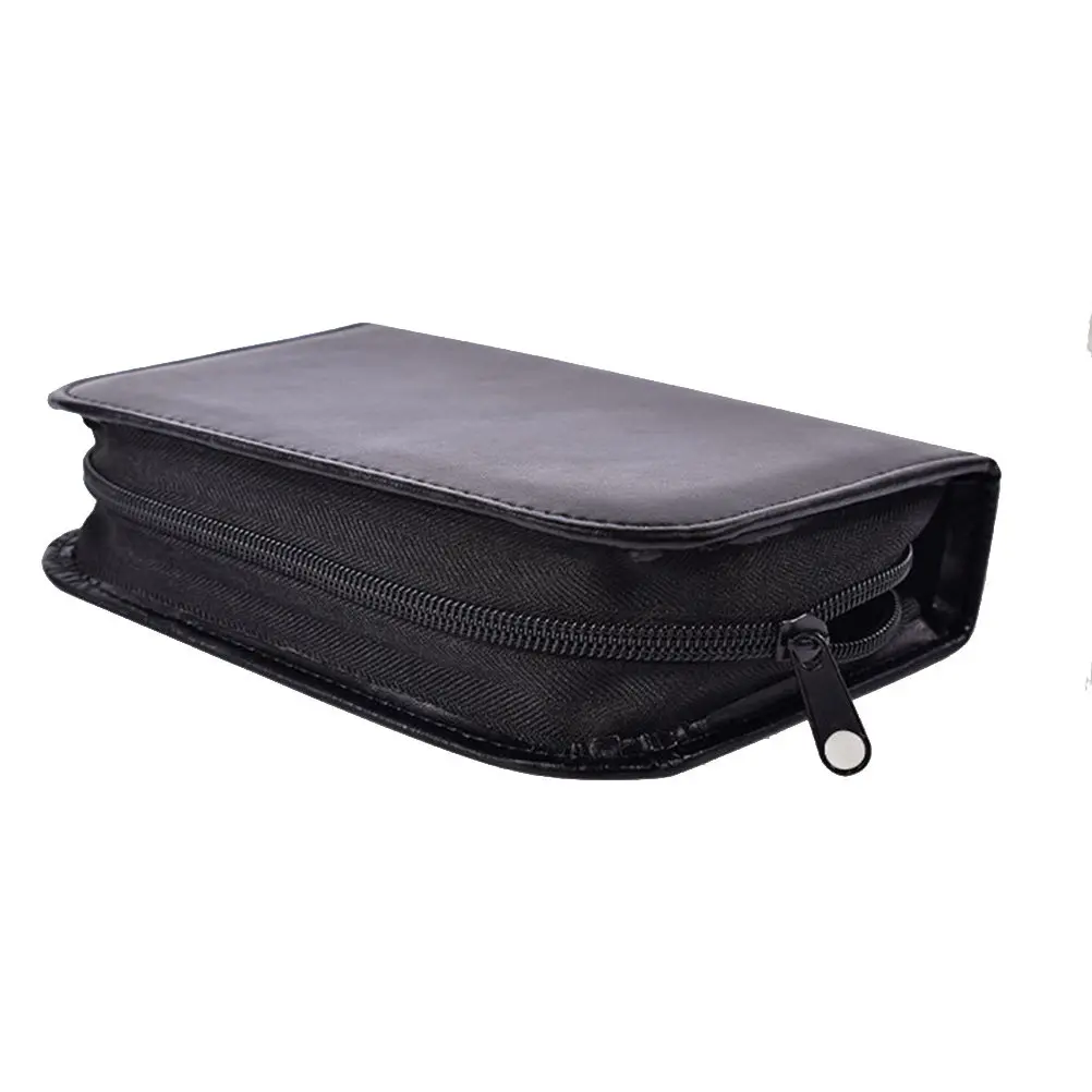 

1 шт. Гладкий водонепроницаемый легкий чехол-футляр из ПУ с молнией для глюкометра, ударопрочный, для хранения на пальце