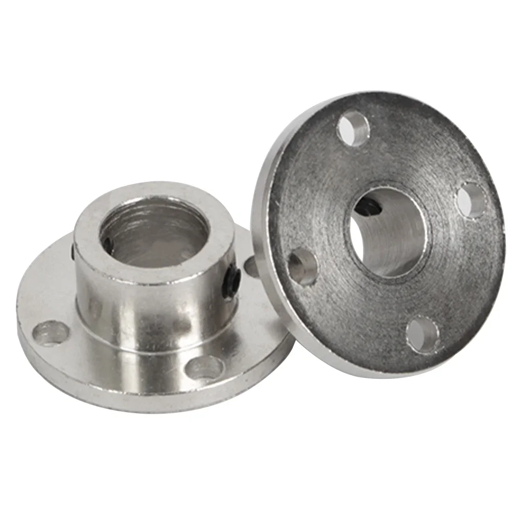 3mm 3.17mm 4mm 5mm 6mm 6.35mm 7mm 8mm-14mm Rigid Flange Coupling Motor Guide Shaft Coupler Support Connector Support Customize