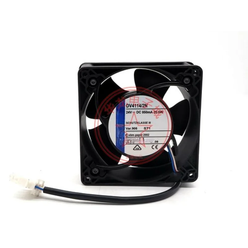 

L для охлаждающего вентилятора Ebmpapst DV4114/2N 24 В 850 мА 20,5 Вт 120*120*38 мм