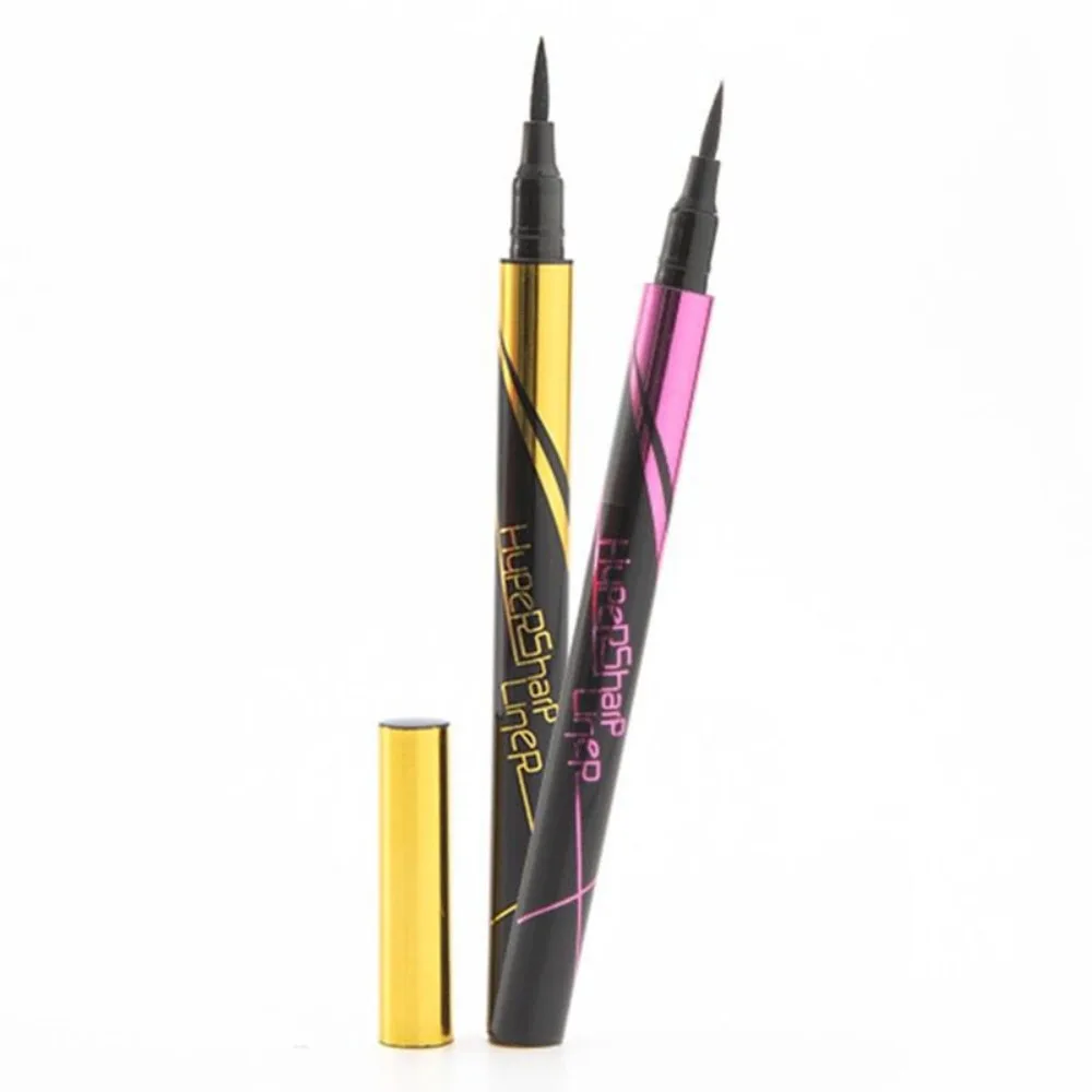 Waterproof Black Liquid Eyeliner Quick Drying Not Bloom Eye Liner Pen Cosmetic Tools Long Lasting Black Eyeliner Eye Cosmetics