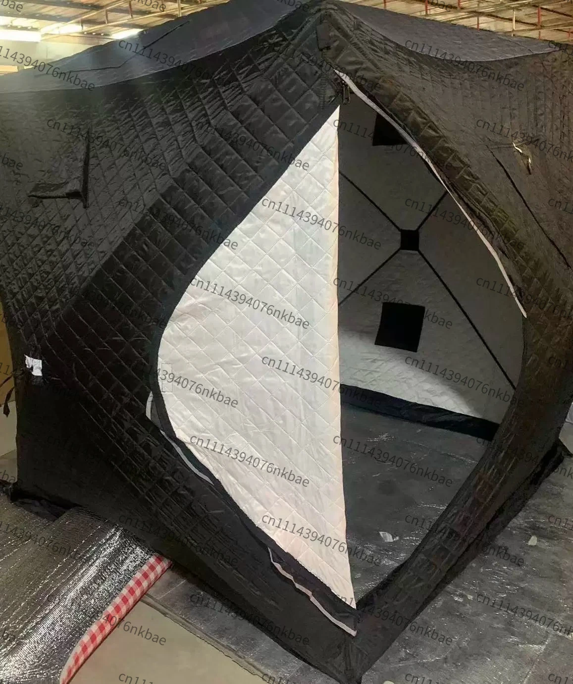 Outdoor Camping Cotton Winter Fishing Ice Fishing Tent Flame Retardant Sauna Tent