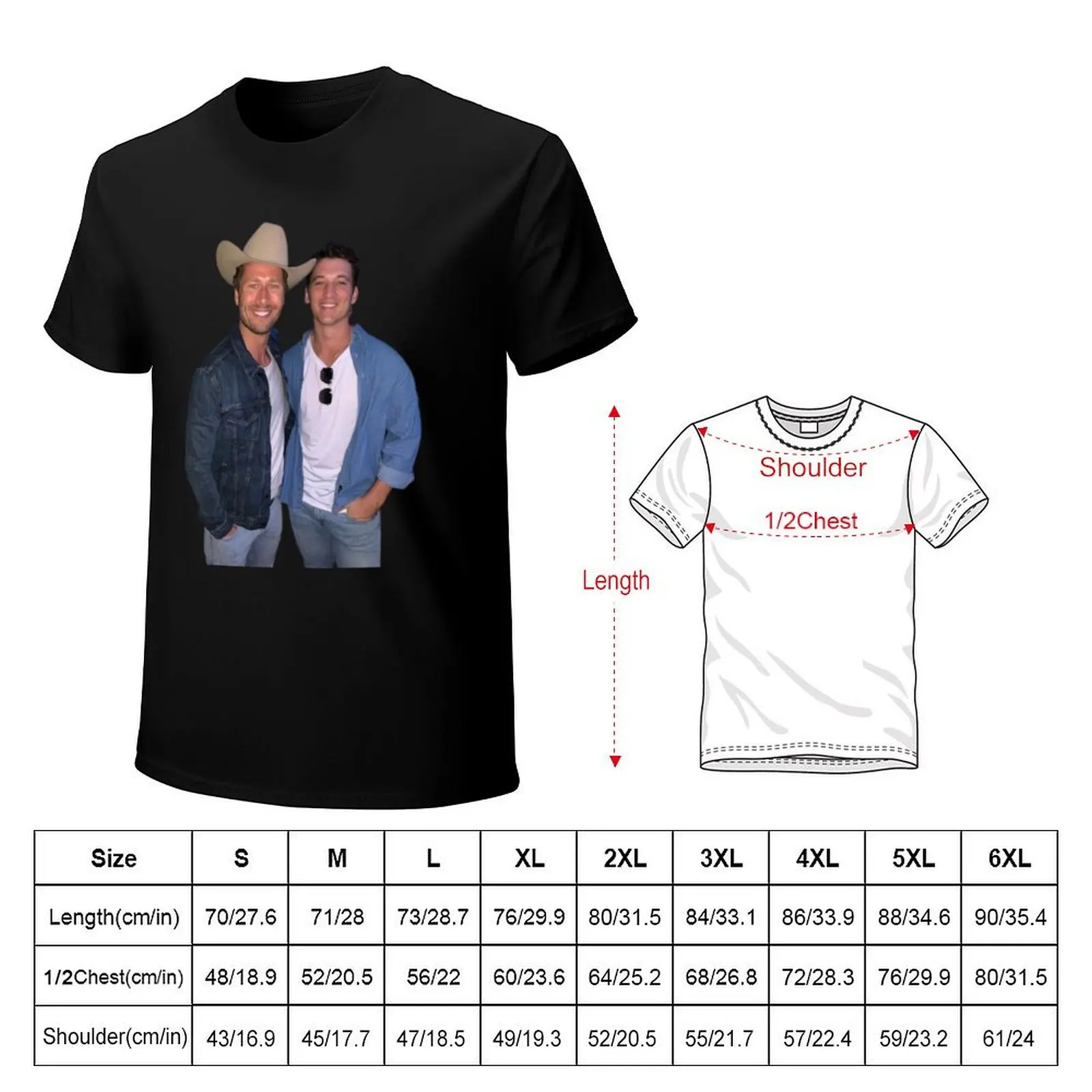 Glen Powell & Miles Teller T-Shirt Summer Festival T-Shirt
