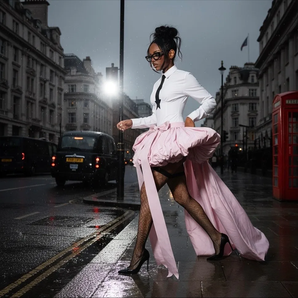 Faldas cortas de burbujas altas y bajas de color rosa a la moda para mujer, minifalda con bonito lazo, disfraces para espectáculo en escenario, muchos colores disponibles