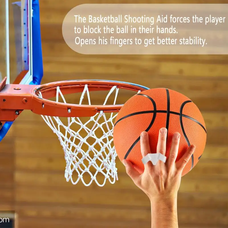 เครื่องยิงนิ้วมือซิลิกาเจล1ชิ้นสำหรับเด็กวัยรุ่นเด็กผู้ใหญ่อุปกรณ์ช่วยในการฝึกบาสเก็ตบอลเพื่อความปลอดภัยเทรนเนอร์ปรับนิ้วมือ