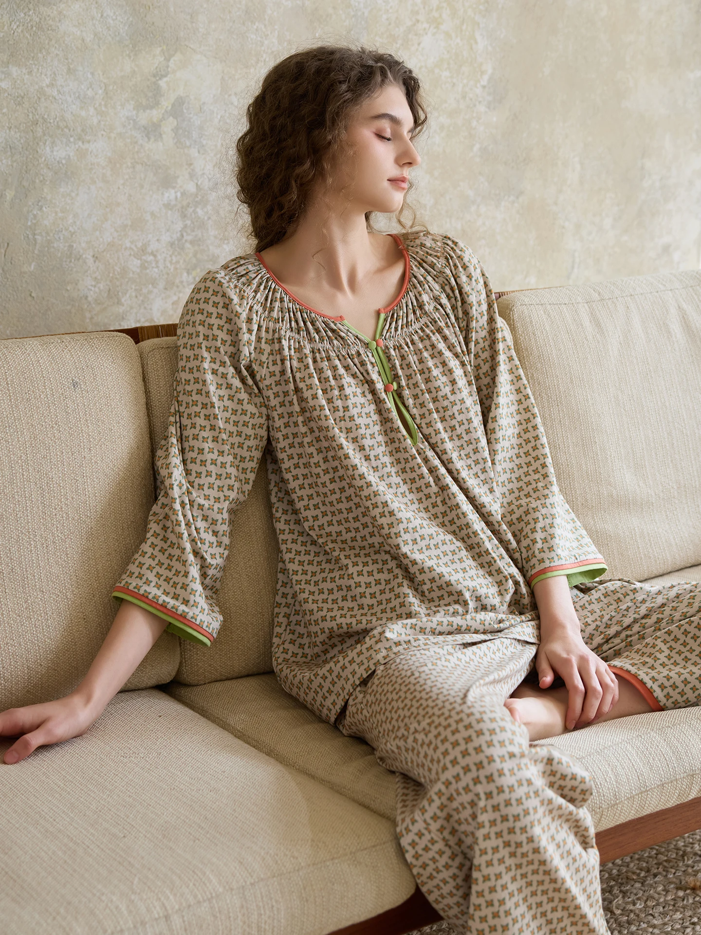 chenxi-femmes-spwear-longue-sve-decontracte-maison-vetements-ensemble-doux-printemps-automne-sle-vetements-d'exterieur-confortable-coton-fibre-elastique